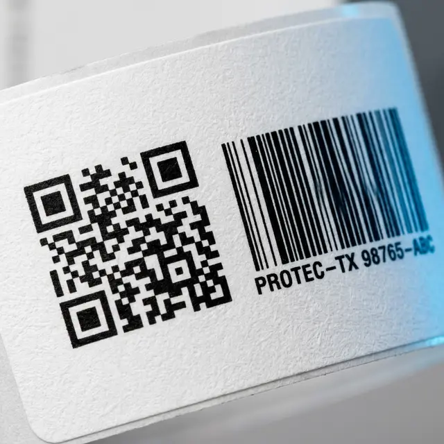 Barcode and QR label generation