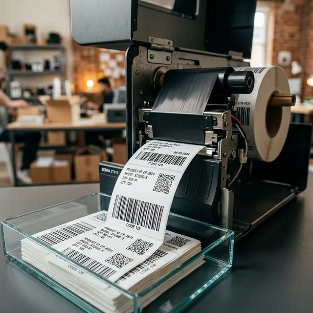 Design one template and print full label batches